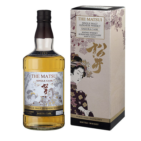 The Matsui Single Malt Whisky Single Cask Sakura  0,7 i.GK