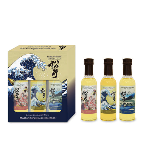 The Matsui Single Malt Whisky Collection Neu 0,6 Set 3x20cl