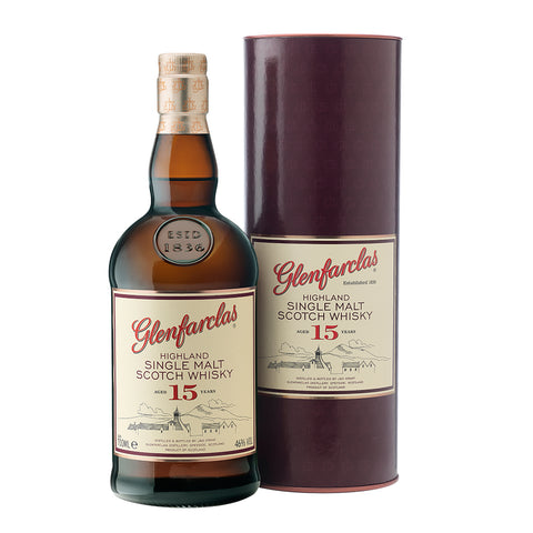 Glenfarclas Single Malt Highland Whisky 15 years old  0,7 i.GD