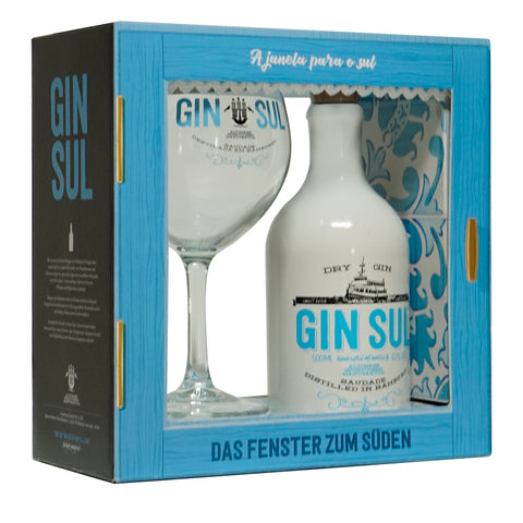 Gin Sul  0,5 mit Glas, Fenster zum Süden
