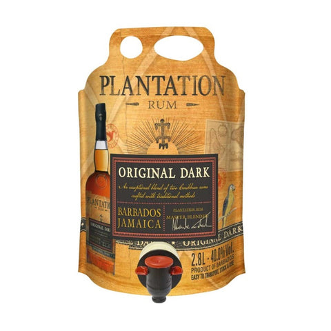 Plantation Rum Original Dark Barbados & Jamaica Eco.Box 2,8